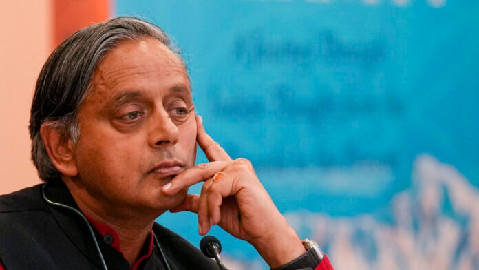 Shashi Tharoor at book release event