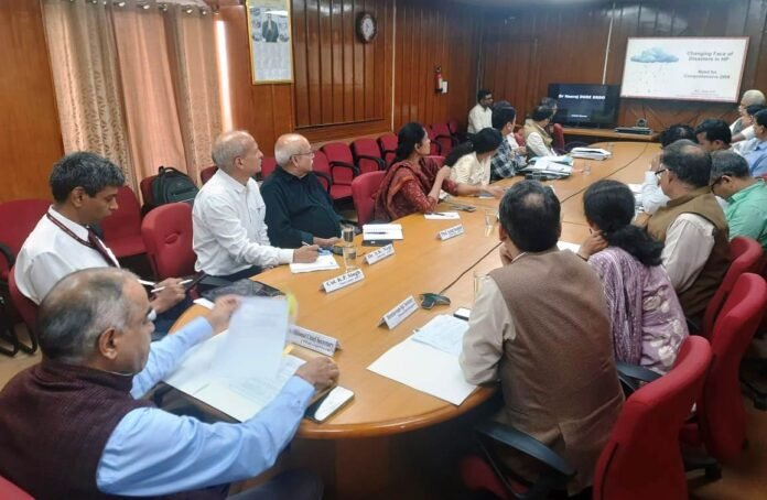 Multi-sectoral central team meeting held under the chairmanship of Additional Chief Secretary