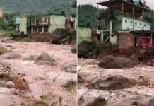 मंडी में बादल फटने से मचा कहर: 2 की मौ*त, दर्जनों लोग लापता