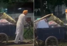 चंडीगढ़ की सड़कों पर सफाई करते पूर्व DIG को आनंद महिंद्रा का सलाम, कहा – “शांत योद्धा की मिसाल”