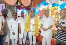 स्पीकर संधवां ने दी जन्माष्टमी की शुभकामनाएं, कोटकपूरा के मंदिरों में की अरदास Speaker Sandhwan wishes Janmashtami, prayed in the temples of Kotkapura