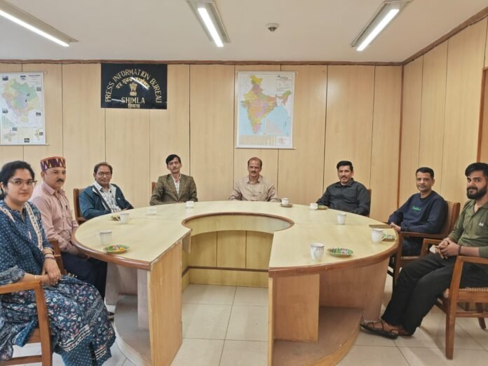 केन्द्रीय सूचना और प्रसारण मंत्रालय की प्रमुख इकाई पत्र सूचना कार्यालय (पीआईबी), शिमला ने आज अपना 44 वां स्थापना दिवस मनाया.