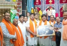 विधायक ब्रम शंकर जिंपा ने जन्माष्टमी पर मंदिरों में टेका माथा Hoshiarpur