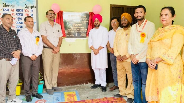 Inauguration of new R.O. system in Government Primary School Mithri Budhgir