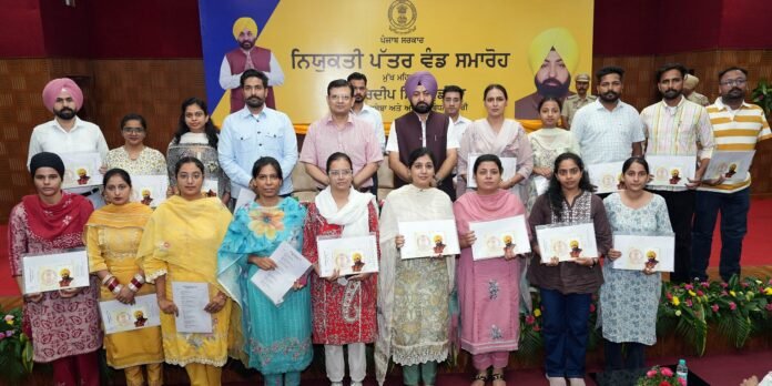 In line with Chief Minister S. Bhagwant Singh Mann led government's commitment to provide clean, transparent and accountable services