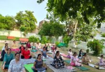 खुशहाल पंजाब के निर्माण में अहम भूमिका निभा रही है सीएम की योगशाला मुहिम मुख्यमंत्री पंजाब श्री भगवंत सिंह मान के नेतृत्व में पंजाब सरकार द्वारा शुरू की गई सीएम की योगशाला मुहिम खुशहाल पंजाब के निर्माण में महत्वपूर्ण भूमिका निभा रही है