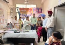 Special Immunization Week to be observed in the district from August 18 to 23: Civil Surgeon Dr. Gurpreet Singh Rai Eligible beneficiaries to be vaccinated by health workers, ensuring no child is left behind Acting upon the directions received from Punjab Health Minister Dr. Balbir Singh