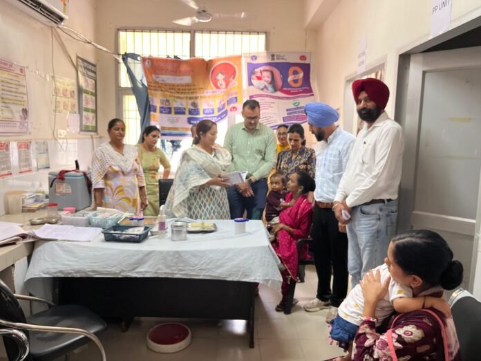 WhatsApp Image 2025-08-18 at 12.39.53 PM (1) Eligible beneficiaries to be vaccinated by health workers, ensuring no child is left behind Acting upon the directions received from Punjab Health Minister Dr. Balbir Singh