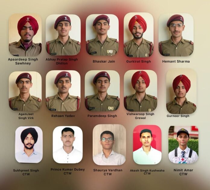 Setting yet another benchmark, the Maharaja Ranjit Singh Armed Forces Preparatory Institute (MRSAFPI) in SAS Nagar (Mohali) has