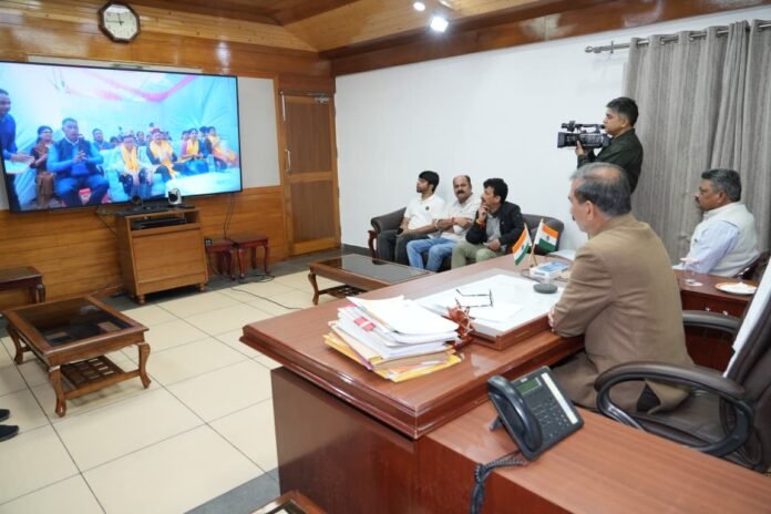 मुख्यमंत्री ने केलंग जनजातीय महोत्सव का शुभारम्भ किया मुख्यमंत्री ठाकुर सुखविंद्र सिंह सुक्खू ने आज शिमला से वर्चुअल