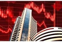 ट्रंप टैरिफ के झटके से बाजार में भूचाल, सेंसेक्स 650 अंक टूटा ट्रंप टैरिफ के झटके से बाजार में भूचाल, सेंसेक्स 650 अंक टूटा