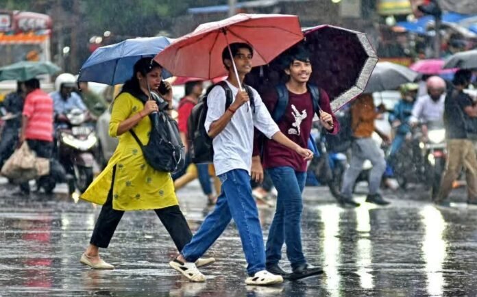 mansoon-delhi दिल्ली, चंडीगढ़ और हरियाणा में अगले चार दिनों तक भारी बारिश की चेतावनी, अलर्ट जारी