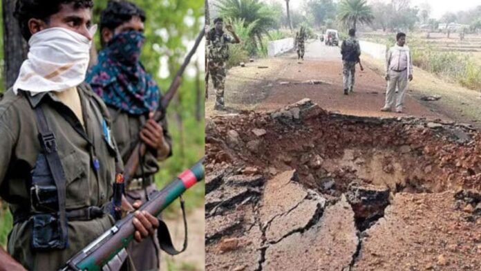 छत्तीसगढ़: बीजापुर में नक्सली IED धमाका, एक जवान शहीद, तीन घायल