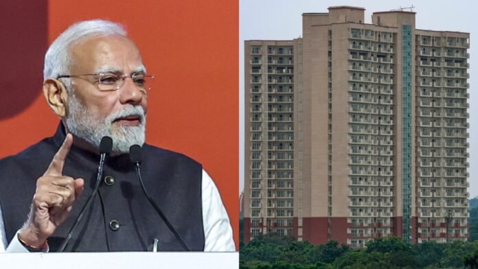 pm-modi-3-1754847917 आज नई दिल्ली में सांसदों के नए फ्लैट्स का उद्घाटन करेंगे पीएम मोदी, सिंदूर का पौधा भी लगाएंगे