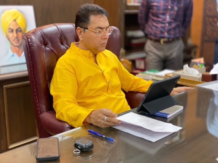 Cabinet Minister Aman Arora