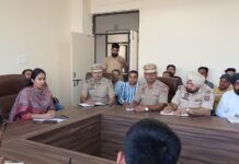 एसडीएम की अध्यक्षता में पराली प्रबंधन को लेकर हुई अहम बैठक सभी विभागों को जिम्मेदारियां सौंपी गईं किसानों को पराली प्रबंधन मशीनरी उपलब्ध कराने पर जोर