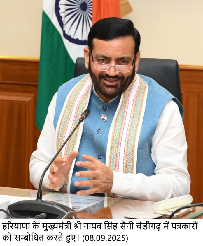  हरियाणा के मुख्यमंत्री श्री नायब सिंह सैनी ने कहा कि प्रदेश में भारी बारिश के कारण उत्पन्न बाढ़ जैसे हालातों में प्रभावित लोगों को तत्काल राहत उपायों के लिए सरकार ने