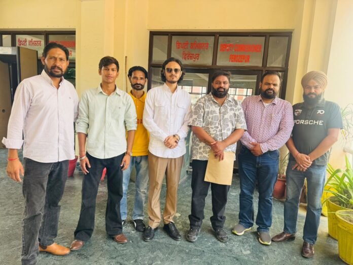 ABVP submitted two memorandums to DC Ferozepur