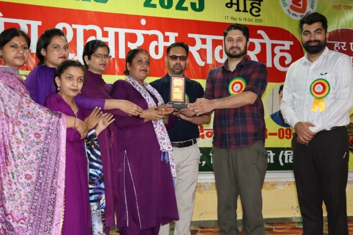 IMG_5681_copy_2910x1940 मंडी जिला में राष्ट्रीय पोषण माह-2025 का शुभारंभ सुंदरनगर स्थित किसान प्रशिक्षण केंद्र में जिला स्तरीय समारोह के साथ हुआ। महिला एवं बाल