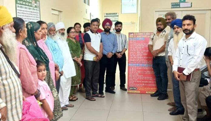 मुख्यमंत्री भगवंत मान और स्वास्थ्य मंत्री डॉ. बलबीर सिंह की अगुवाई में पंजाब सरकार राज्य के हर नागरिक को बेहतर स्वास्थ्य सुविधाएं उपलब्ध कराने के लिए
