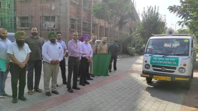 पराली को आग लगाने से रोकने के लिए जागरूकता अभियान, डिप्टी कमिश्नर राहुल ने दिखाई हरी झंडी