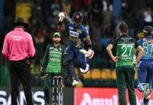 सुपर-4 में लगातार दूसरी हार से संकट में श्रीलंका, पाकिस्तान पहुंचा दूसरे स्थान पर सुपर-4 में लगातार दूसरी हार से संकट में श्रीलंका, पाकिस्तान पहुंचा दूसरे स्थान पर