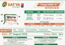 संगरूर में 10 सितंबर को सत्तिया माइक्रो कैपिटल लिमिटेड का प्लेसमेंट कैंप संगरूर में 10 सितंबर को सत्तिया माइक्रो कैपिटल लिमिटेड का प्लेसमेंट कैंप