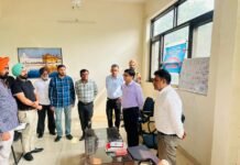 Deputy Commissioner reviewed the training camp , appreciated the training process Deputy Commissioner reviewed