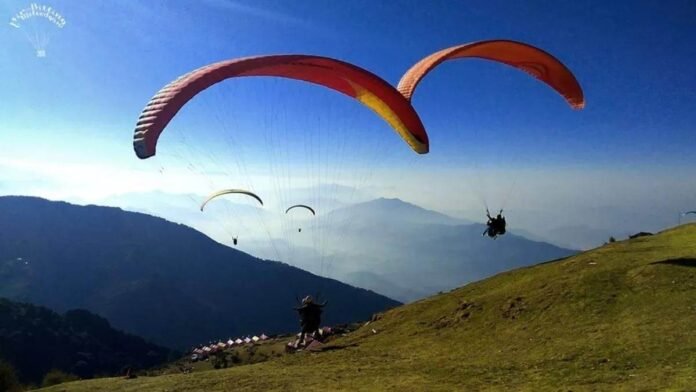 factrecorder जुन्गा में फ्लाइंग फेस्टिवल की शुरुआत; पेड़ में फंसने के बाद पायलट समेत गिरा पैराग्लाइडर