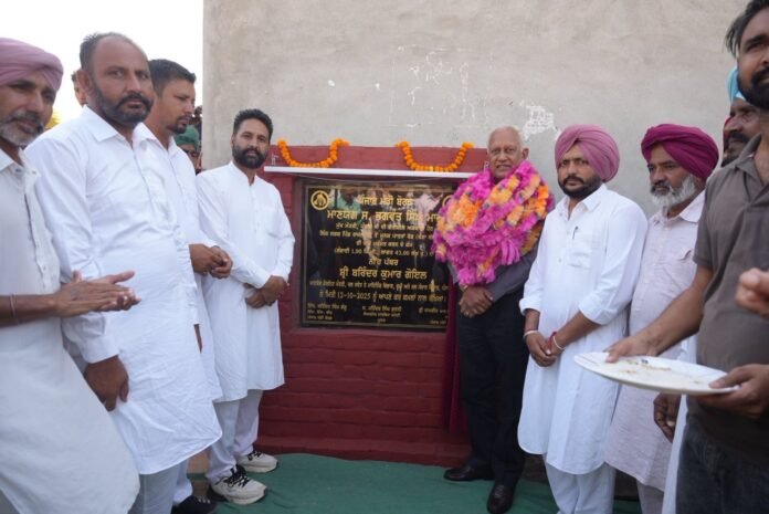 Cabinet Minister Inaugurates Road Development Projects Worth ₹10.36 Crore Residents of the Constituency to Get a Superior Road Network