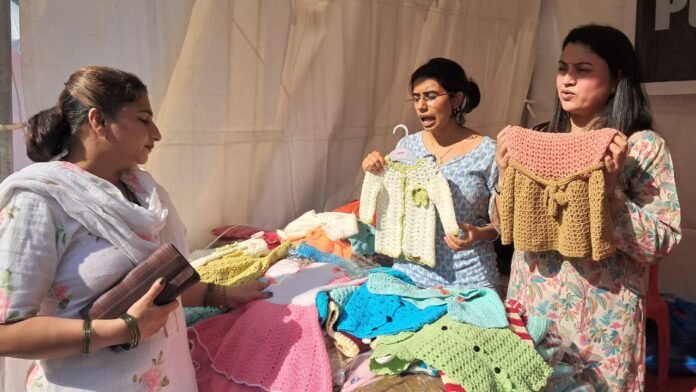 मंडी की इंदिरा मार्केट में चल रहे दीपावली मांडव हिम ईरा आजीविका मेले को लोगों का भरपूर समर्थन और सहयोग मिल रहा है। बड़ी संख्या में लोग दीपावली की खरीदारी के