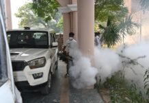 The main objective of the health department is to protect people from dengue fever. The main objective of the health