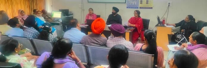 A meeting regarding the review of the vaccination program was held at the Civil Surgeon's office on Friday under