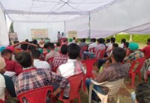 K.V. K.regardingstubble management District level camp organized by K.V. K.regardingstubble management