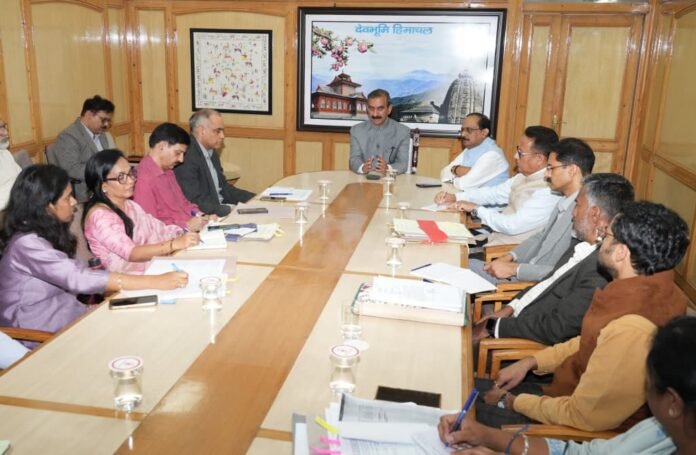 cm meeting with administrative secretaries (3) मुख्यमंत्री ने प्रशासनिक सचिवों के