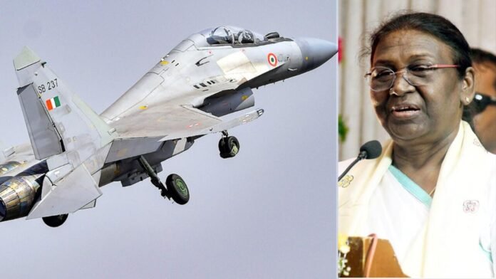 राष्ट्रपति द्रौपदी मुर्मू आज हरियाणा दौरे पर, अंबाला एयरफोर्स स्टेशन में राफेल तकनीक का करेंगी निरीक्षण; सुरक्षा के तहत क्षेत्र नो-ड्रोन जोन घोषित