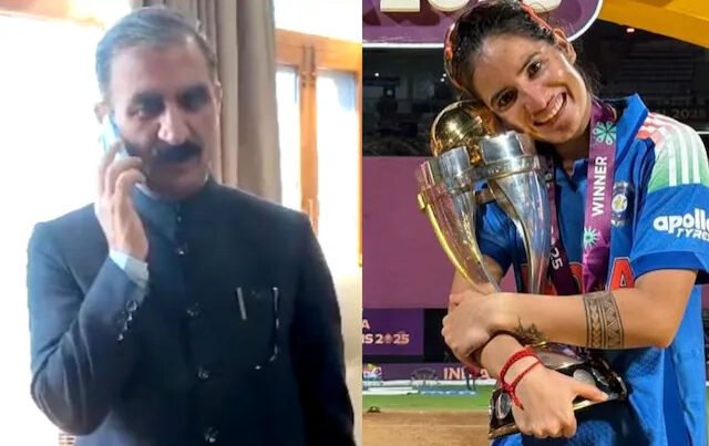 factrecorder मुख्यमंत्री ने क्रिकेटर रेणुका ठाकुर को एक करोड़ रुपये की देने की घोषणा की