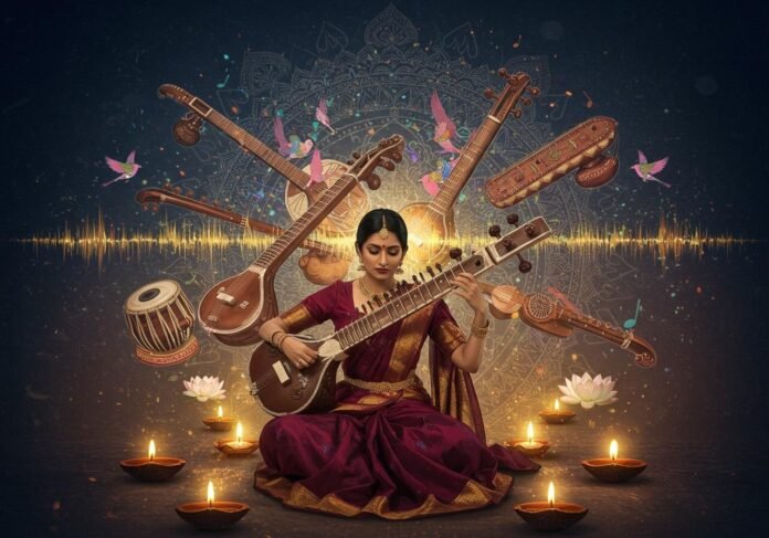 वाद्य यंत्रों की स्वर लहरियों और भारत के पारंपरिक लोक संगीत ने बांधा समां, ब्रह्मसरोवर के तटों पर लगा लोक कलाकारों का जमावड़ा