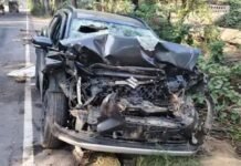 महेंद्रगढ़ में भीषण हादसा: डंपर ने कार कुचली, तीन युवकों की मौके पर मौ/त महेंद्रगढ़ में भीषण हादसा: डंपर ने कार कुचली, तीन युवकों की मौके पर मौ/त