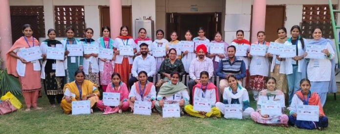 बैंक मित्र कार्यक्रम का प्रमाणपत्र वितरण समारोह आयोजित