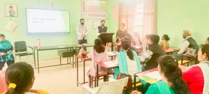 Under the directions of the School Education Department Punjab and District Education Officer (Secondary Education) Neelam Rani