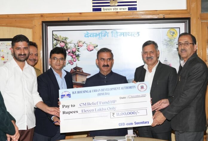 Chief Minister Sukhu receives