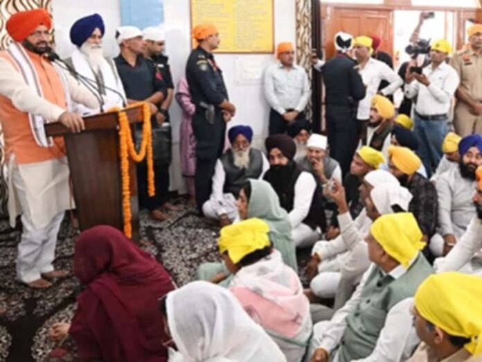 पिंजौर से हुई शुरुआत: ‘हिंद की चादर’ श्री गुरु तेग बहादुर जी के 350वें शहीदी वर्ष की पवित्र नगर कीर्तन यात्रा