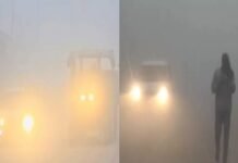 हरियाणा के 15 जिलों में घने कोहरे का अलर्ट, 10 मीटर तक सिमटी विजिबिलिटी; 18 दिसंबर से बदलेगा मौसम का मिजाज हरियाणा के 15 जिलों में घने कोहरे का अलर्ट, 10 मीटर तक सिमटी विजिबिलिटी; 18 दिसंबर से बदलेगा मौसम का मिजाज