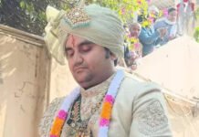 जयपुर में आज शहनाई बजेगी, इंद्रेश उपाध्याय शिप्रा संग लेंगे सात फेरे जयपुर में आज शहनाई बजेगी, इंद्रेश उपाध्याय शिप्रा संग लेंगे सात फेरे