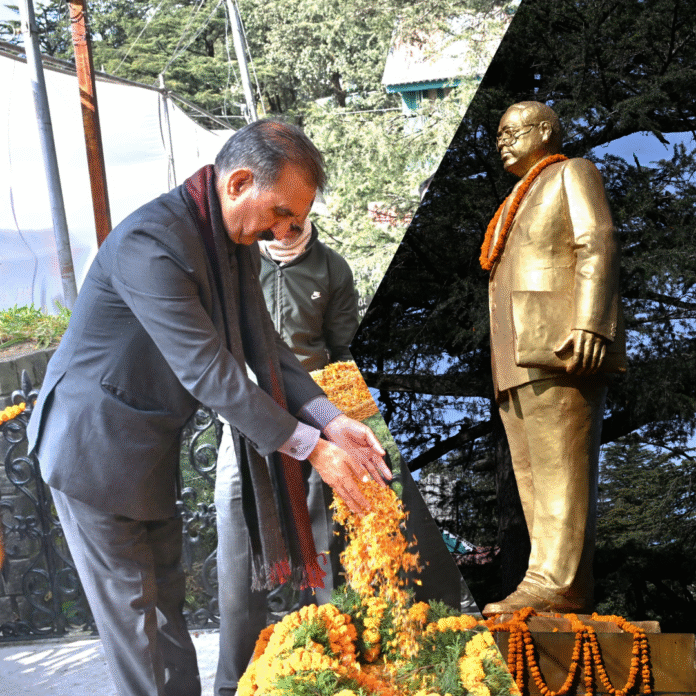 factrecorder मुख्यमंत्री ने डॉ. भीमराव अम्बेडकर की पुण्यतिथि पर श्रद्धांजलि अर्पित की