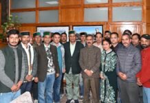 पांगी क्षेत्र के प्रतिनिधिमंडल ने मुख्यमंत्री से भेंट की