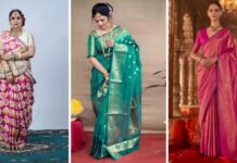 दुनिया की सबसे महंगी साड़ी: हीरे-मोती से सजी ‘विवाह पातु कांजीवरम’, कीमत जानकर रह जाएंगे हैरान दुनिया की सबसे महंगी साड़ी: हीरे-मोती से सजी ‘विवाह पातु कांजीवरम’, कीमत जानकर रह जाएंगे हैरान