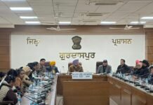 Meeting of District Child Welfare Council under the chairmanship of S. Gursimran Singh Dhillon, Additional Deputy Commissioner (G) Gurdaspur