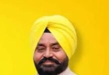 MLA Gurdeep Singh Randhawa congratulated the people on the occasion of New Year 2026
